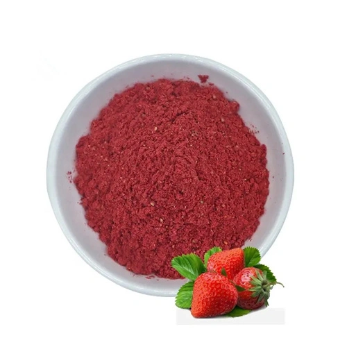 Factory Supply Pure Natural Freeze Dried Strawberry Powder Extract Pure Bulk Ingredients